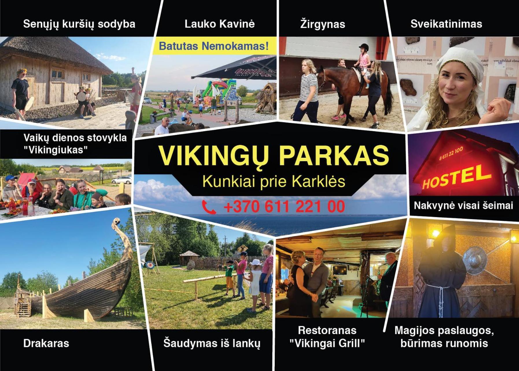 Kuren Hostel Karklė Exteriör bild